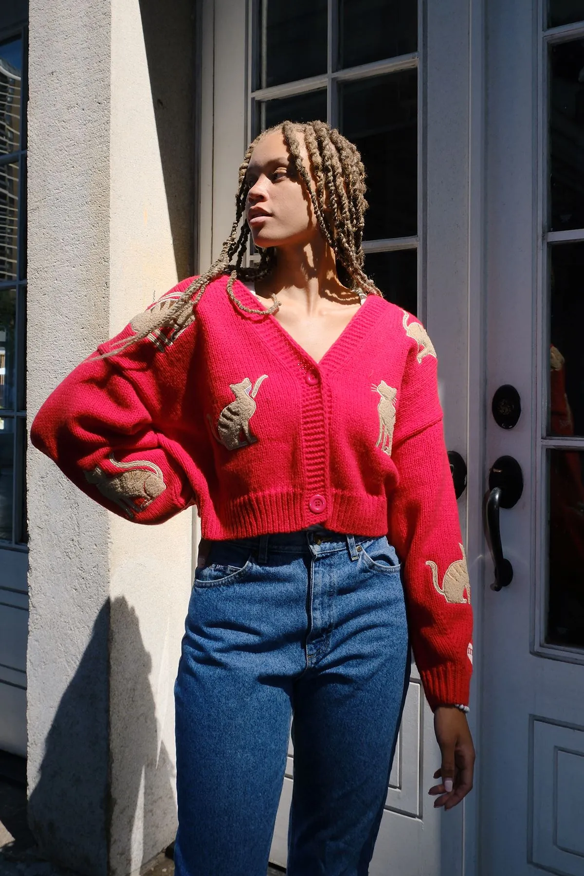 You're the Cats Meow Puff Cardigan